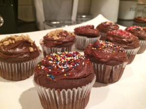 chocolate paleo cupcakes 